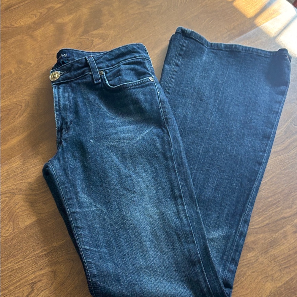 Dark Blue Denim Jeans